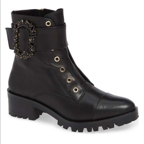 Karl Lagerfeld Piper Combat Boot 